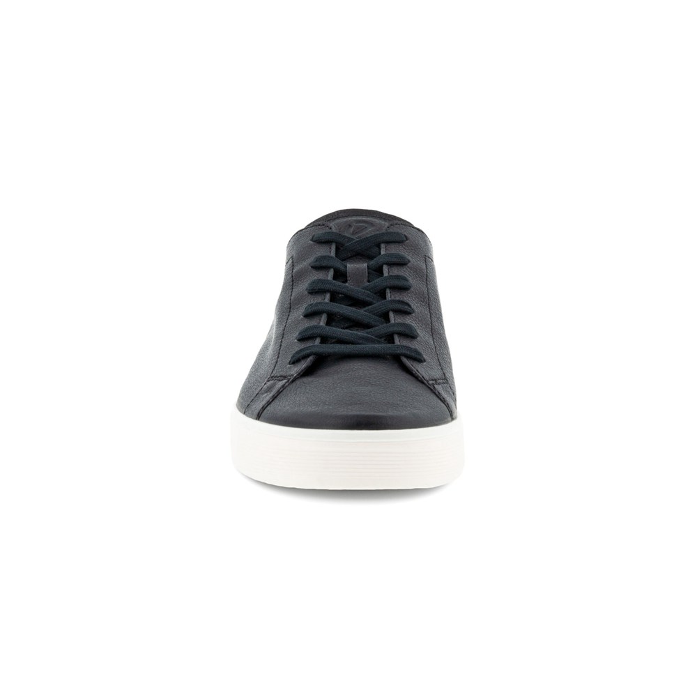 Tenis Hombre - ECCO Street Tray Laced - Negros - WJM106782